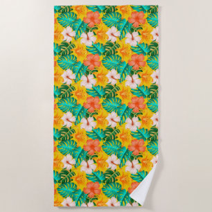 Toalha De Praia Palmas tropicais de Beach Towel