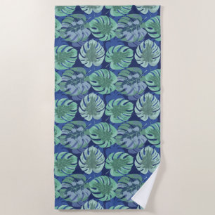 Toalha De Praia Palmas tropicais de Beach Towel