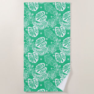 Toalha De Praia Palmas tropicais de Beach Towel