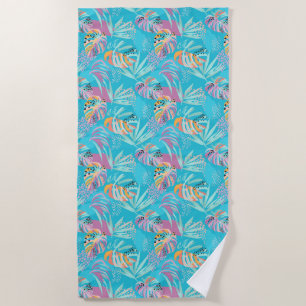 Toalha De Praia Palmas tropicais de Beach Towel