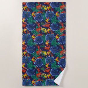 Toalha De Praia Palmas tropicais de Beach Towel