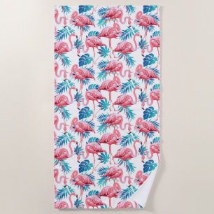Toalha De Praia Palmas tropicais de Beach Towel