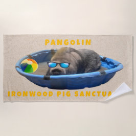 Toalha De Praia Pangolin Beach Towel