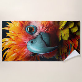 Toalha De Praia Papagaio