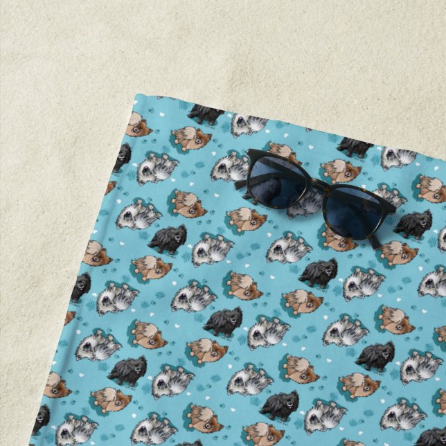 Toalha De Praia Parada Pom do KiniArt (In Situ)