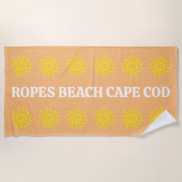 Toalha De Praia Paraíso Pessoal: Torre de Praia Personalizada