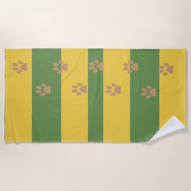 Toalha De Praia passados Beach Towel (Frente)