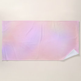 Toalha De Praia Pastel Interwoven
