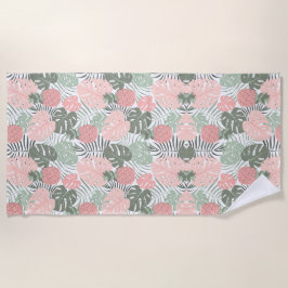 Toalha De Praia Pastel tropical