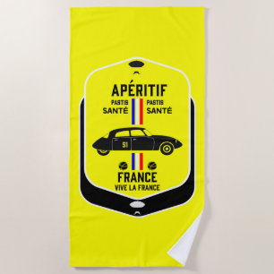 Toalha De Praia Pastis de Marselha França