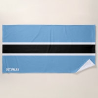 Patriótico Esplêndido de Bandeira do Botsuana