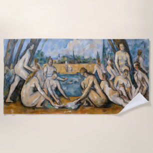 Toalha De Praia Paul Cezanne - Os Grandes Banhistas