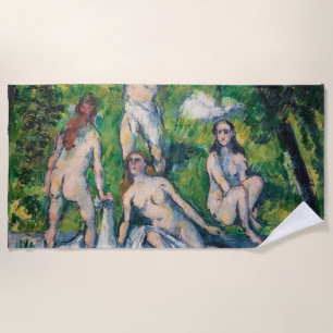 Toalha De Praia Paul Cezanne - Quatro Bathers