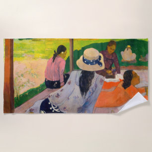 Toalha De Praia Paul Gauguin - A Siesta