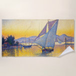 Toalha De Praia Paul Signac - A Porta do Sunset, Opus 236<br><div class="desc">The Port at Sunset, Opus 236 (Santo-Tropez) / Le Port au soleil couchant, Opus 236 (Santo-Tropez) - Paul Signac, Oil on Canvas, 1892</div>