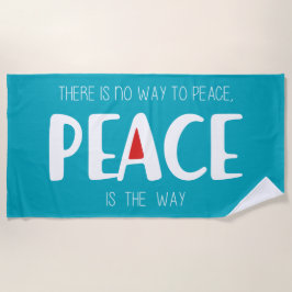 Toalha De Praia Peace 2