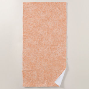 Toalha De Praia Peach Fuzz Faux Leather