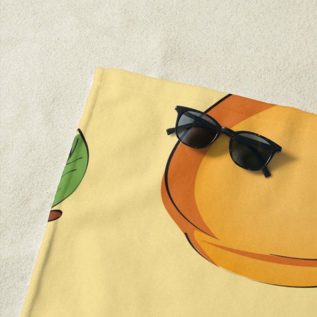 Toalha De Praia Peach Pattern 7 (In Situ)