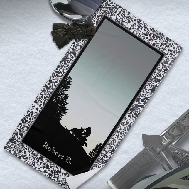 Toalha De Praia Pebolha Neve Preta Branca (Criador carregado)