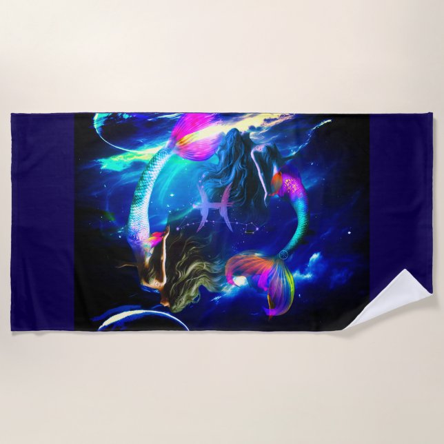 Toalha De Praia Peixes (Frente)