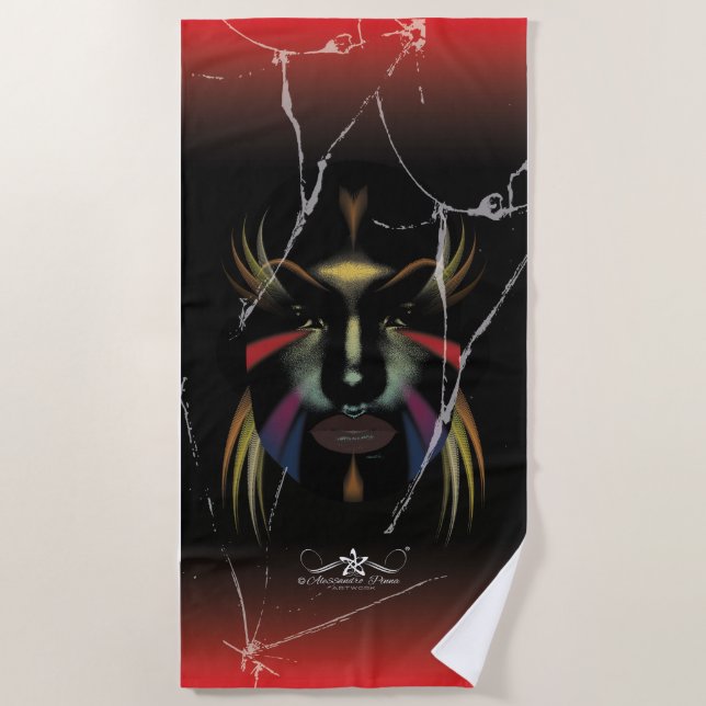 Toalha De Praia Pele (Frente)