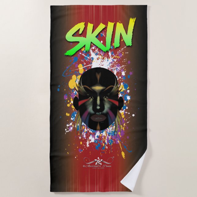 Toalha De Praia Pele (Frente)