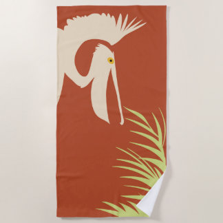 Toalha De Praia Pelican Beach Towel