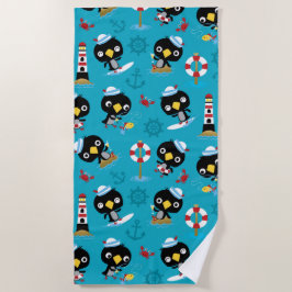 Toalha De Praia Penguin Beach Towel