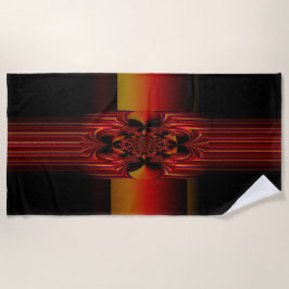 Toalha De Praia Pequenas tiras grandes com Arco