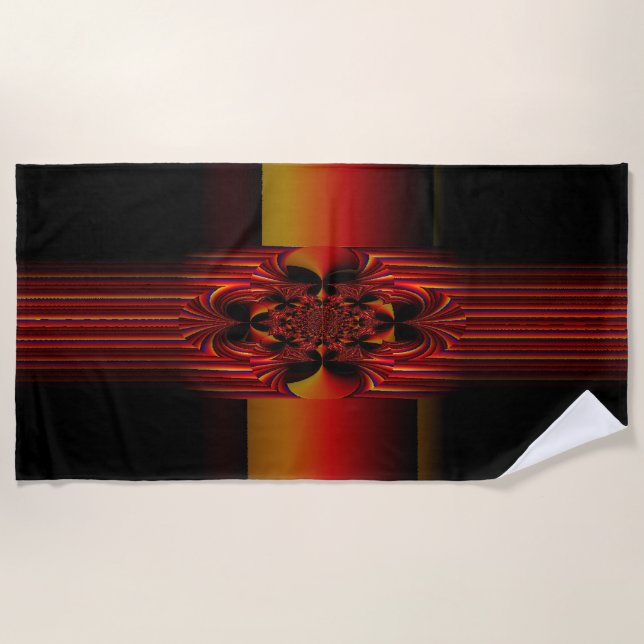 Toalha De Praia Pequenas tiras grandes com Arco (Frente)