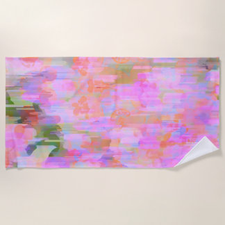 Toalha De Praia Perigo Rosa