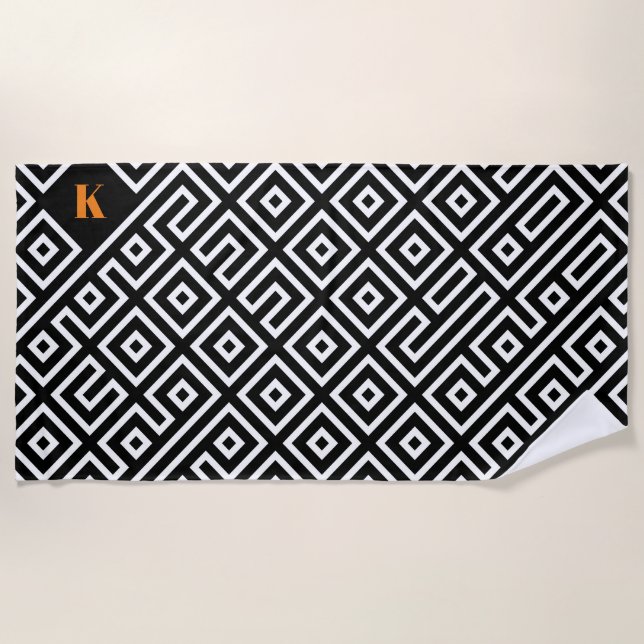 Toalha de Praia Personalizada para Festa de Casame (Frente)