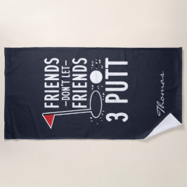 Toalha De Praia Personalizar Amigos Não Deixar os Melhores Amigos