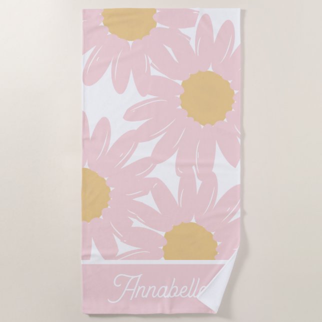 Toalha De Praia Personalized Beach Towel (Frente)