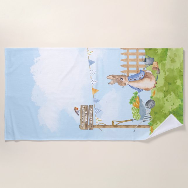 Toalha De Praia Peter Rabbit Towel (Frente)