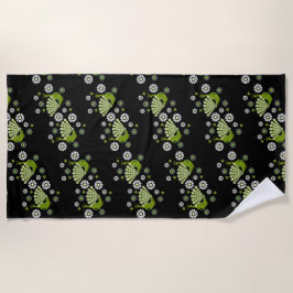 Toalha De Praia Pheasants Peacock Art