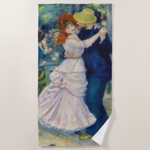Toalha De Praia Pierre-Auguste Renoir - Dança em Bougal
