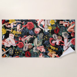 Toalha De Praia Pin-up III