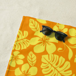 TOALHA DE PRAIA PINK BIKINI (TANGERINA/AMARELO)