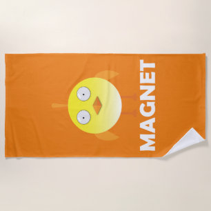 Toalha De Praia Pintinho Magnet - Beach Towel