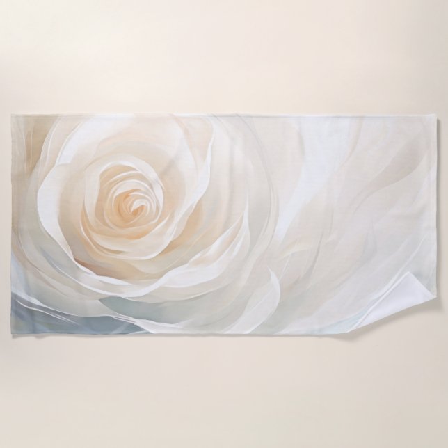 Toalha De Praia Pintura de abstrato (Frente)