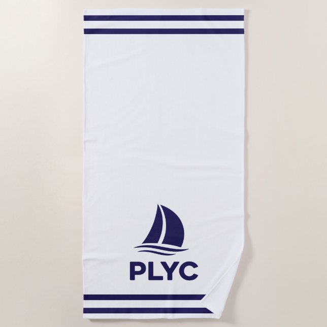 Toalha De Praia PLYC Beach Towel (Frente)