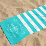 Toalha De Praia Polvo Náutico Stripe Azul Aqua Monograma Azul<br><div class="desc">Libere seu espírito de praia com a toalha perfeita do monograma Prepare-se para um dia na praia com o melhor acessório em toalha - Topus náutico Stripe Monograma Beach Towel. Mostre seu estilo único e vibração amorosa da praia, fazer que você se destaca da multidão. Esta toalha durável de alta...</div>