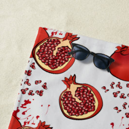 Toalha De Praia Pomegranete