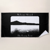 Ponto Branco Preto para Decoração de Barcos Modern