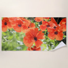 Toalha De Praia Poppies