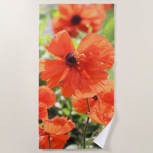 Toalha De Praia Poppies