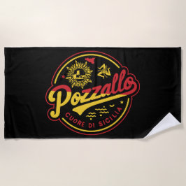 Toalha De Praia Pozzallo Cuore di Sicilia
