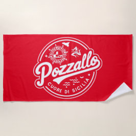 Toalha De Praia Pozzallo Cuore di Sicilia