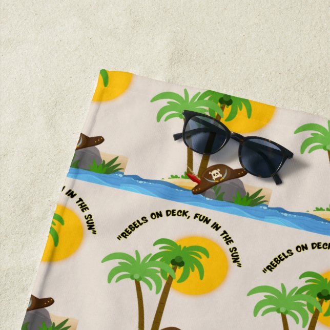 Toalha De Praia praia da ilha pirata (In Situ)